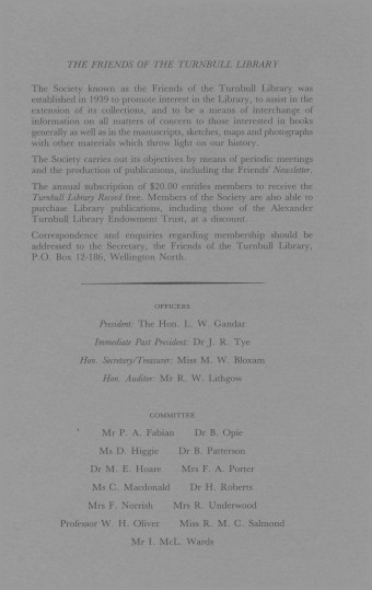 Issue page