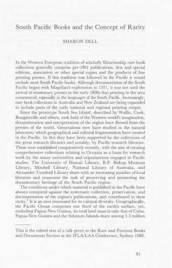 Issue page