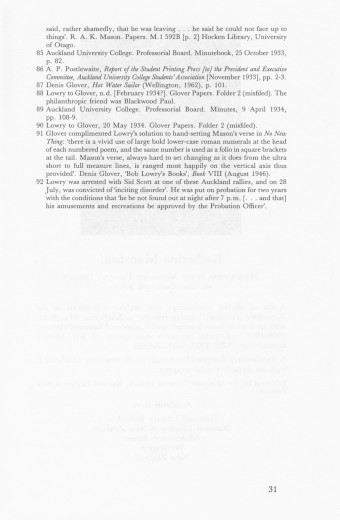 Issue page