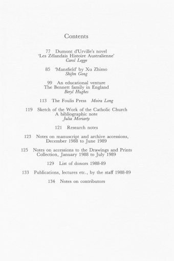Issue page