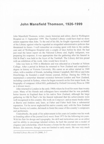 Issue page
