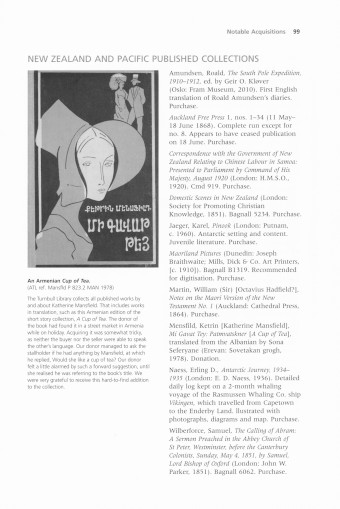 Issue page