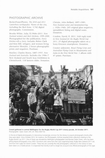 Issue page