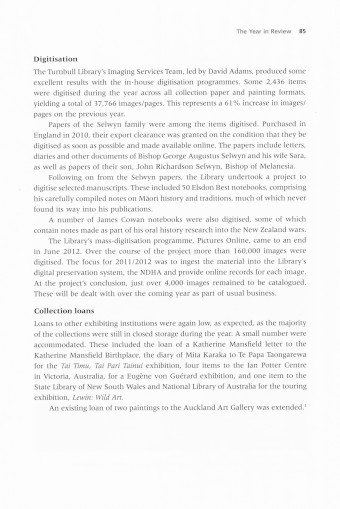 Issue page