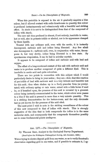 Issue page