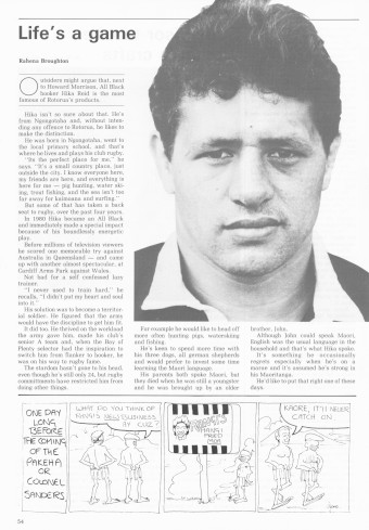 Issue page