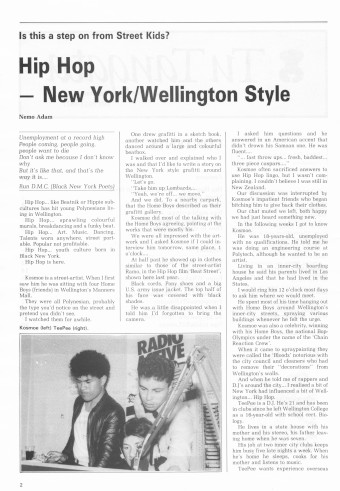 Issue page