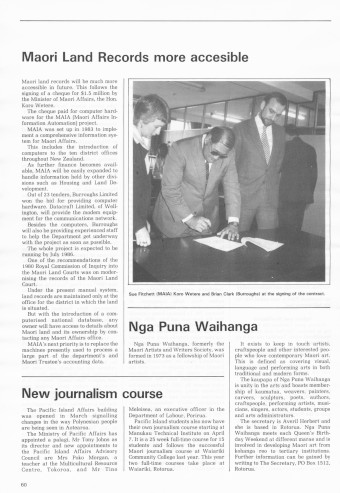 Issue page