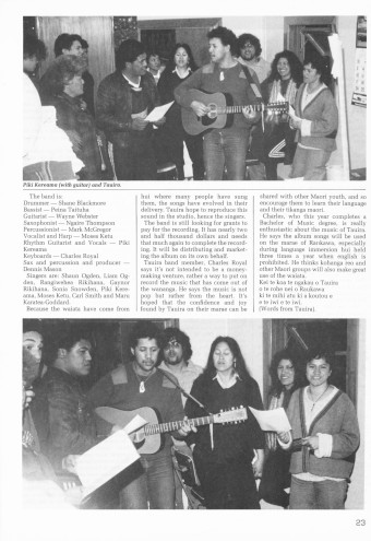 Issue page