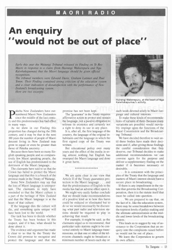 Issue page
