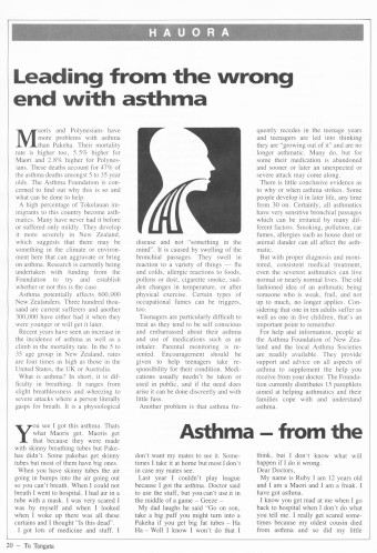 Issue page