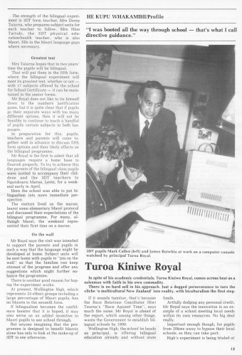 Issue page