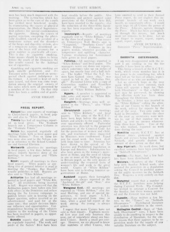 Issue page