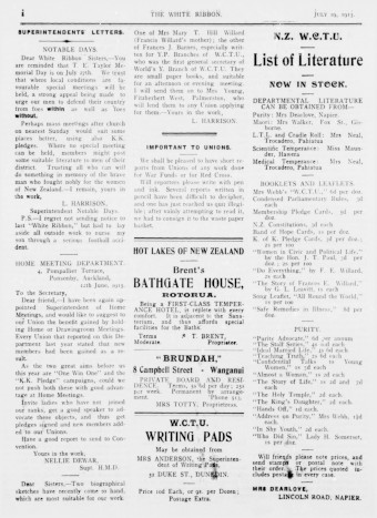 Issue page