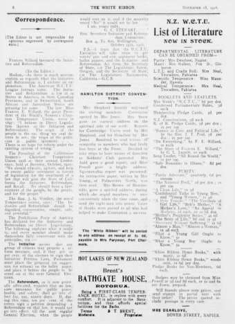 Issue page