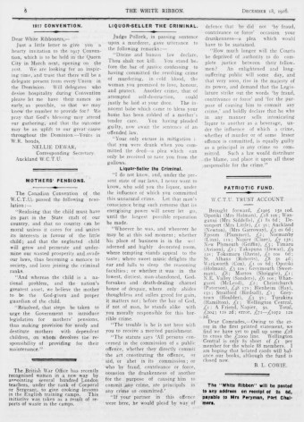 Issue page
