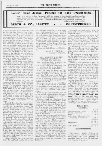 Issue page