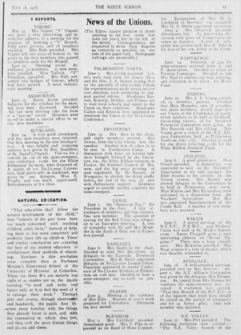 Issue page