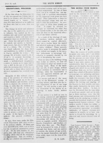 Issue page