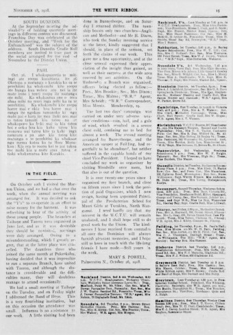 Issue page