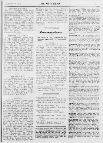 Issue page