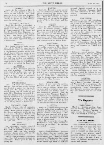 Issue page