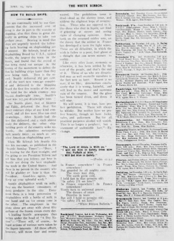 Issue page