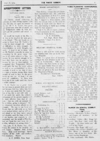Issue page