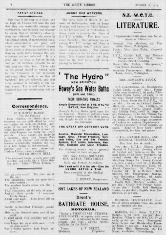 Issue page
