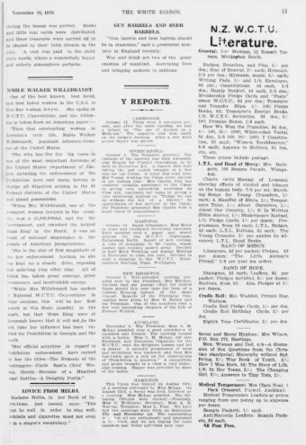 Issue page