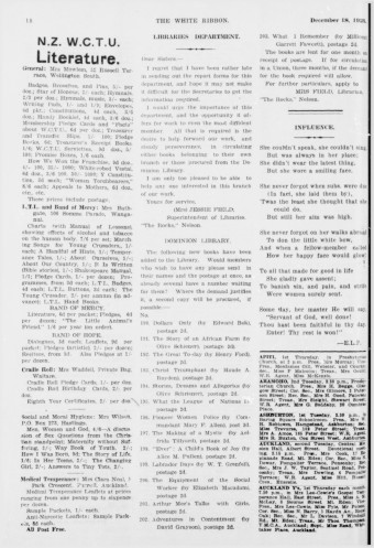 Issue page