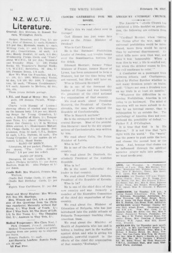 Issue page