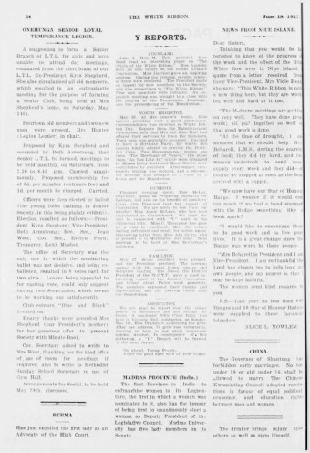 Issue page