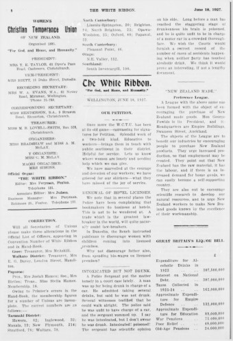 Issue page