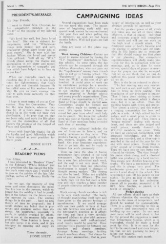 Issue page