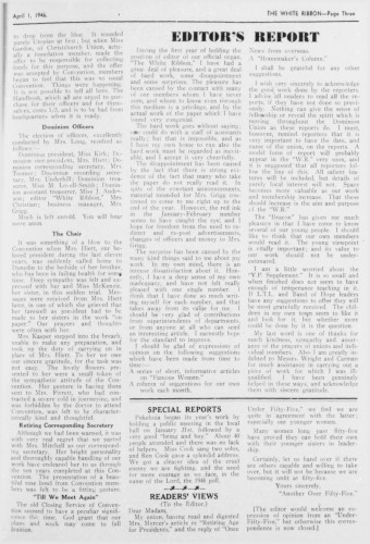 Issue page