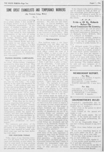 Issue page