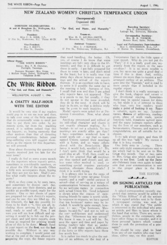 Issue page
