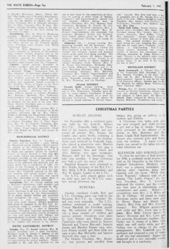 Issue page