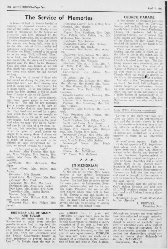Issue page
