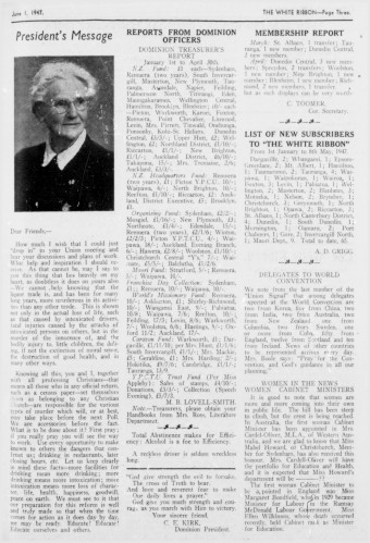 Issue page