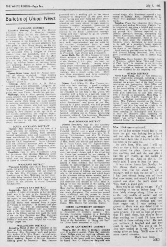 Issue page