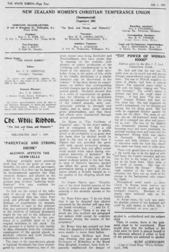 Issue page