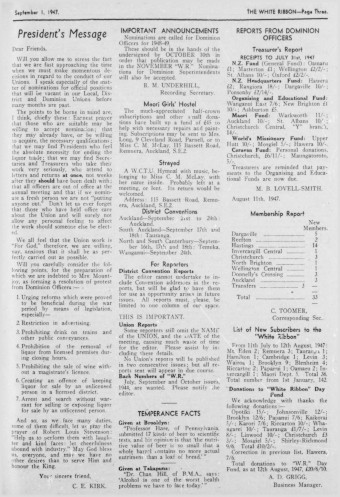 Issue page