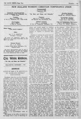 Issue page