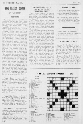Issue page