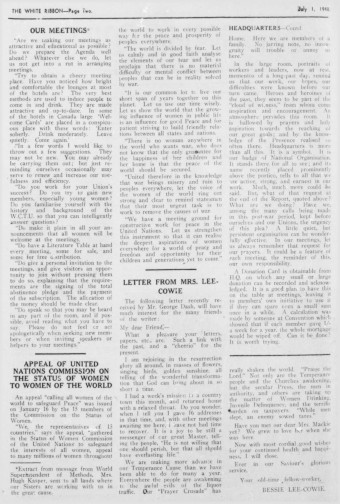 Issue page
