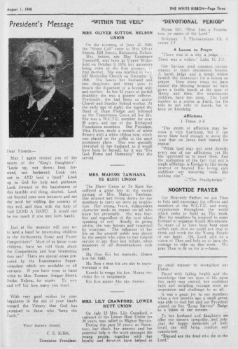 Issue page