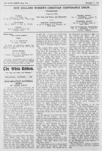 Issue page