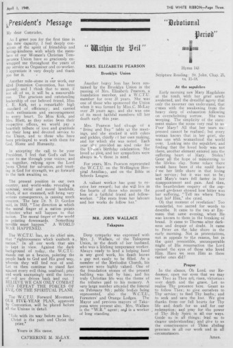 Issue page